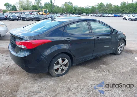 2013 Hyundai Elantra Gls z USA, uszkodzony, nr VIN 5NPDH4AE5DH416419